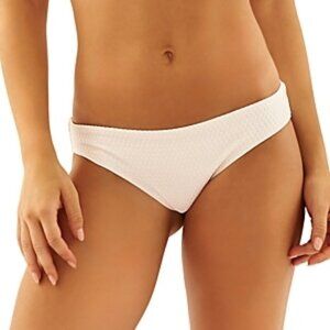 Aquamanile Gatsby Swim Full Coverage Bikini Bottom Size XS White